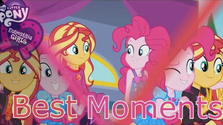 Equestria Girls Series- SunPie Moments (Sunset x Pinkie Pie)