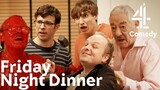 Friday Night Dinner | The Most CHAOTIC Moments! | Channel 4