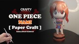 [ Paper Craft ] Nami ONE PIECE made with 1 sheet of A4 paper