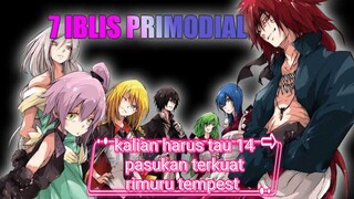 Urutan Pasukan terkuat raja iblis rimuru tempest.