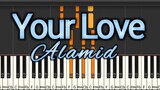 Your Love - Alamid | Instrumental Cover