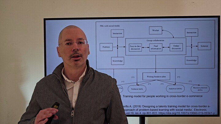 Designing a talents training model for cross-border e-commerce: A mixed approach of problem-based l.