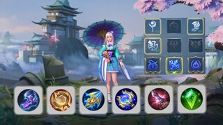 BUILD, EMBLEM, COMBO KAGURA |MLBB INDONESIA