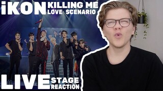 iKON - 'KILLING ME’ & ‘LOVE SCENARIO’ LIVE STAGE | REACTION!