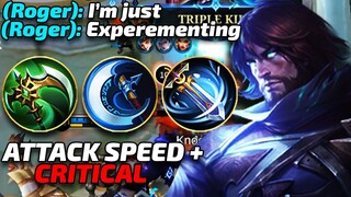 ROGER GAMEPLAY CORROSION SCYTHE X CRITICAL BUILD [NO CUT]