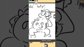 "Draw me a cute belly"