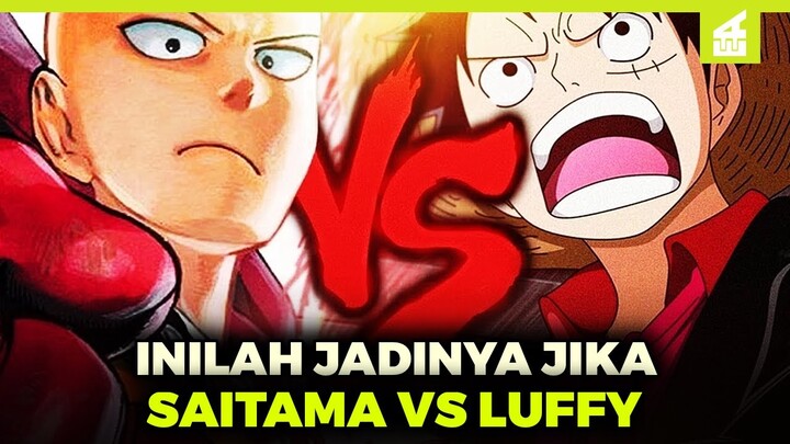SIAPA YANG MENANG?! Inilah Jadinya Jika One Punch Man Melawan Luffy, Goku, Naruto, Dll