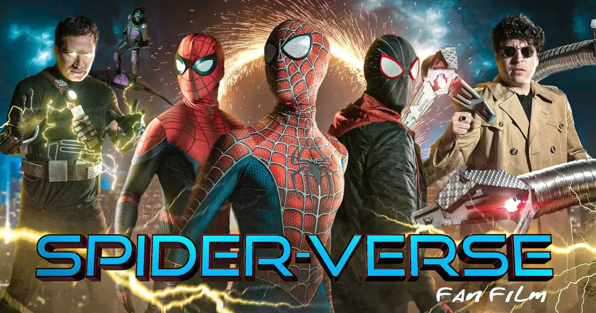 SPIDER-VERSE ?- FAN FILM - Ft. @Somos Geeks @IMITANDUP @Familia Geek -  Changovisión - Bilibili