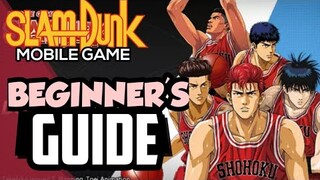 BEGINNER'S GUIDE - SLAM DUNK MOBILE GAME - OPEN BETA (GLOBAL)