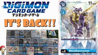 Starter Deck MetalGarurumon is Back to Winning!? (Winning Digimon TCG Deck)