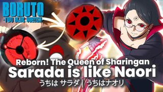 BORUTO TERBARU- THE QUUEN OF SHARINGAN REBORN- SARADA BORUTO TWO BLUE VORTEX HIPOTESA