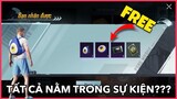 NHẬN SKIN DÙ, BALO, THẺ ĐỔI TÊN, VÉ QUAY HỒM ĐỒ FREE TỪ SỰ KIỆN CỰC XỊN SÒ || PUBG MOBILE