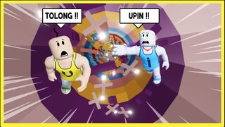 HATZI & BOCIL JADI KELUARGA UPIN IPIN KARENA KALAH CHALLANGE DI GAME ROBLOX TOWER OF MISTERY