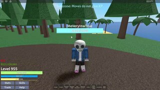 Roblox : One Piece Open Seas #2 ผลปีศาจของ Sans กินแล้วกลายเป็น Sans สุด EPIC