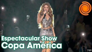 Shakira iluminó la final de la Copa América 2024 con un espectacular show de medio tiempo