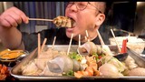 백골뱅이탕 먹방 해장 안주 이걸로 다 하세요 중독주의  반복재생주의 레전드 먹방 Sea snail soup mukbang Legend koreanfood asmr