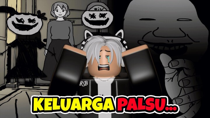 DIBOHONGI SELAMA INI! Kukira Keluargaku Bahagia, Ternyata Palsu... 🥲 | Roblox Happy Family