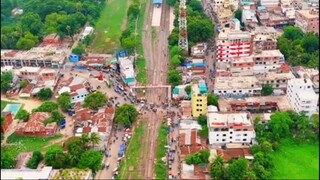 Railway Station| Rajbari Sadar| Drone View