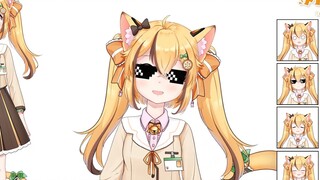 [Model live2D gratis] Kucing oranye kecil yang lucu Ju Zi Tang dibawa pulang 0w0