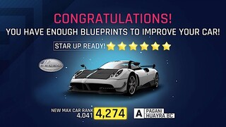 Pagani Huayra BC 6 Stars Maxed Upgrade | Asphalt 9: Legends