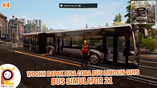 #4 Akhirnya Pake Mobil Bus Limousine Guys Langsung Gasken Coba - Bus Simulator 21 Indonesia