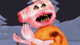 THIS NEW PEPPA PIG HORROR GAME IS TERRIFYING.. - Roblox Hungry Pig