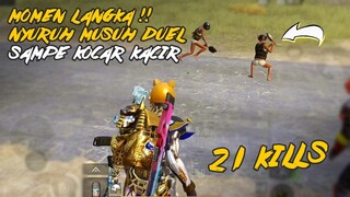 KAPAN LAGI DAPET MOMEN KAYAK GINI, NYURUH MUSUH DUEL YG MENANG GRATIS CHICKEN!