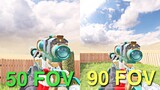 50 FOV vs 90 FOV CODM