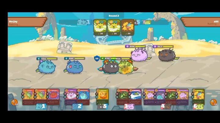 Axie infinity POISON DEATH MATCH☠️