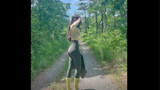 Funny Videos. "No Need to Wear Yoga Clothes… for Hiking"