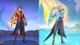 Natan Tidal Lord Collector Skin VS Captain Chrono Starlight Skin Comparison