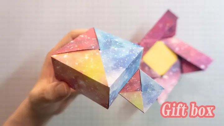 [Life] [Papercraft Tutorial] A Gift Box