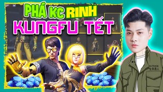 [Free Fire] Được Anh Gà Rán Tặng Kim Cương Lưu Trung Đập Phá Kiếm Gói Kungfu Tết | Lưu Trung TV