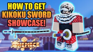 How To Get Kikoku Sword and Full Showcase in A One Piece Game