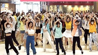 【TWICE】ฉากเมาเหล้าขนาดใหญ่ | ร้องเพลงร่วมกับ KPOP แดนซ์สุ่มครั้งที่สี่ของ Who Dances Nanjing ในที่สา