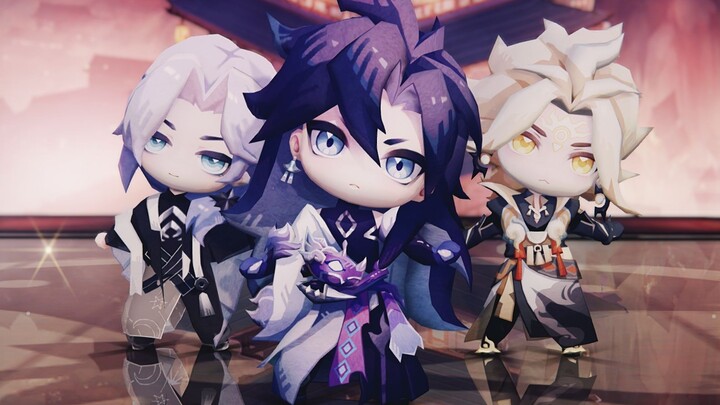 Gadis kecil imut sepertimu dilahirkan untuk dimakan! Aku ambil satu gigitan! [Onmyoji MMD] [Distribu