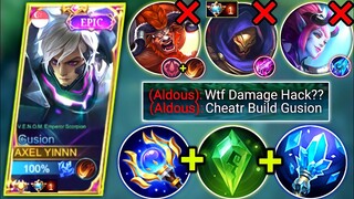 YINNN + GUSION = ??? | TOP GLOBAL GUSION BACK IN META | MOBILE LEGENDS