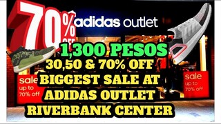 30,50 AND 70% OFF ADIDAS OUTLET RIVERBANK BIGGEST SALE DECEMBER 2019