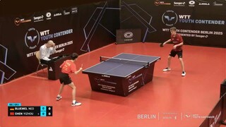 CHENYIZHOU-NEO BLUEMEL-WTT Youth Contender Berlin 2025 Presented by Seeger-GROUP
