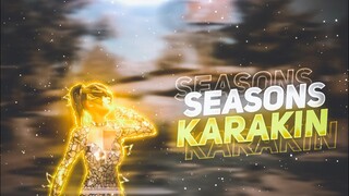 Seasons - Karakin (4K) | 5 Fingers + Gyroscope | PUBG MOBILE Montage