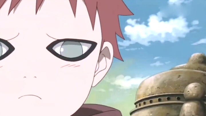 Naruto: Gaara's three siblings playing in the sand, they were so cute when they were little