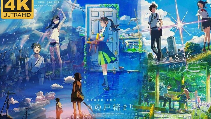 [2160×60] Chỉ trong 72 giây, bạn có thể trải nghiệm những hình ảnh tuyệt đẹp của Makoto Shinkai.