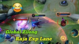 ZILONG TQK MENGENAL HERO OP, SRMUA DI BANTAI😂 ZILONG EDAN MLBB