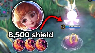 BUFFED ANGELA CAN DO TROLL BUILD | advance server