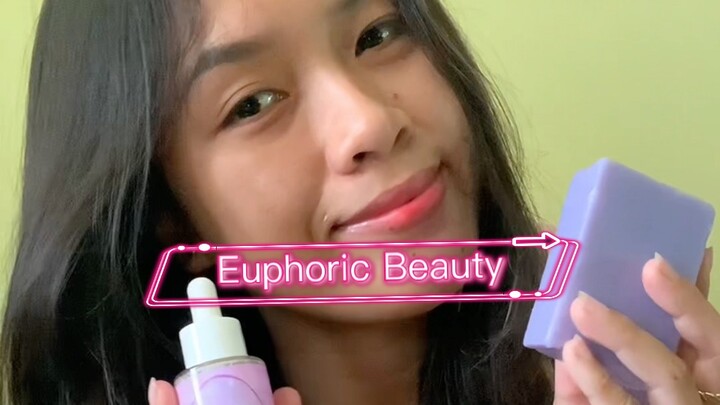 Game changer talaga ‘tong new skincare brand na nadiscover ko. #MilkyPurpleSerumSoap #EuphoricBeauty