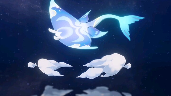 [ เก็นชินโอมแพกต์] Yuanxia Palace-Swimming Fish-UFO Record Confirmation