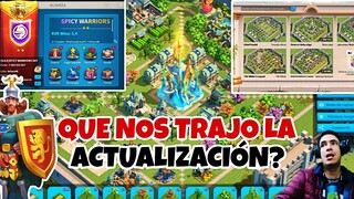 QUE NOS TRAJO LA ACTUALIZACIÓN? - RISE OF KINGDOMS