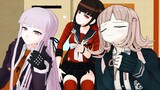 [Danganronpa MMD] The three of them just wanted to liven up the atmosphere, they weren't crazy