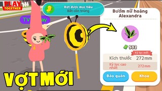 Test Vợt Tím Đầu Tiên "Vợt Ông Mật" Siêu To, TVT Săn Xíu Dính Côn Trùng Tím Kìa | Play Togteher