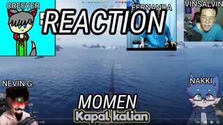 REACTION MOMEN FT @NAKKI @FERNANDA @VINSALVIN @NEVIN_GAMING